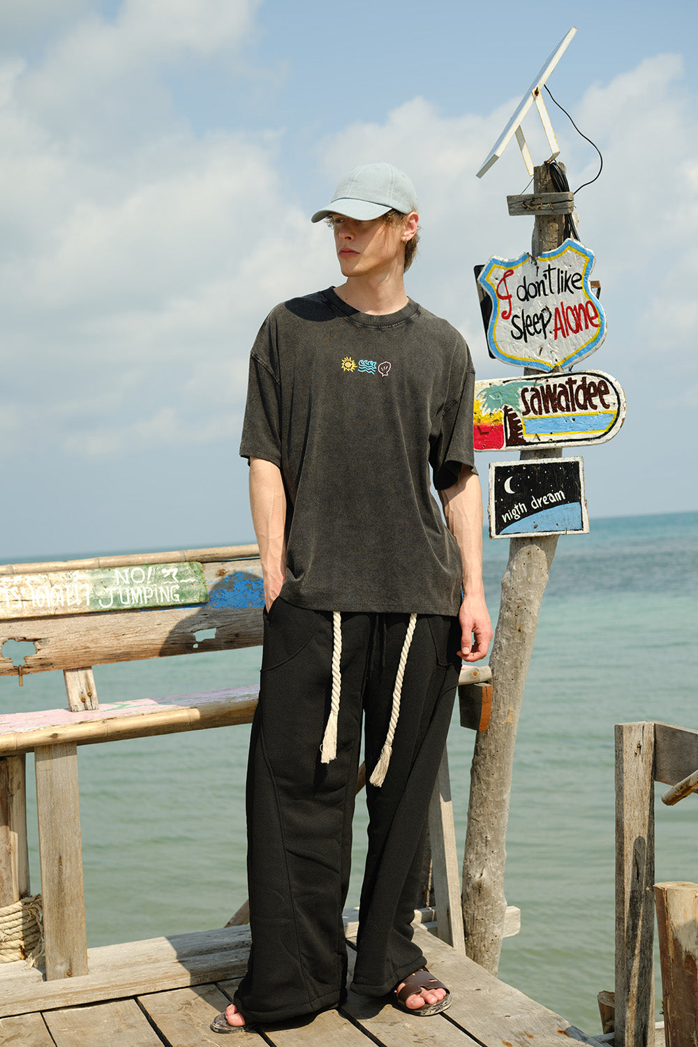 Vitamin Sea Oversized T-shirt - BonkersCorner