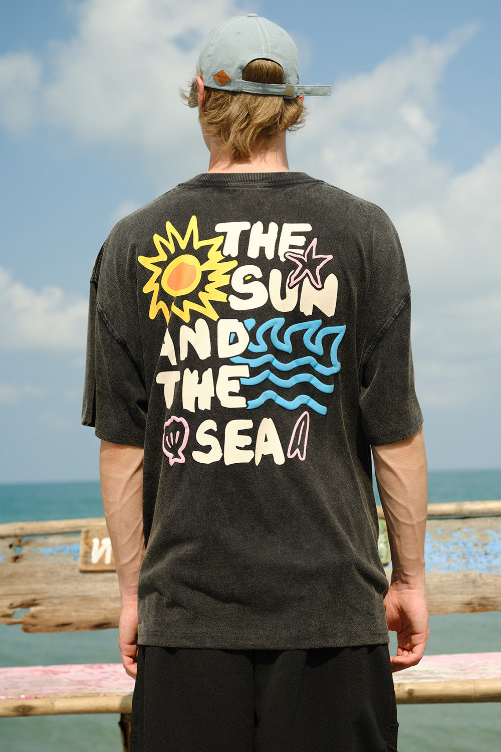 Vitamin Sea Oversized T-shirt - BonkersCorner