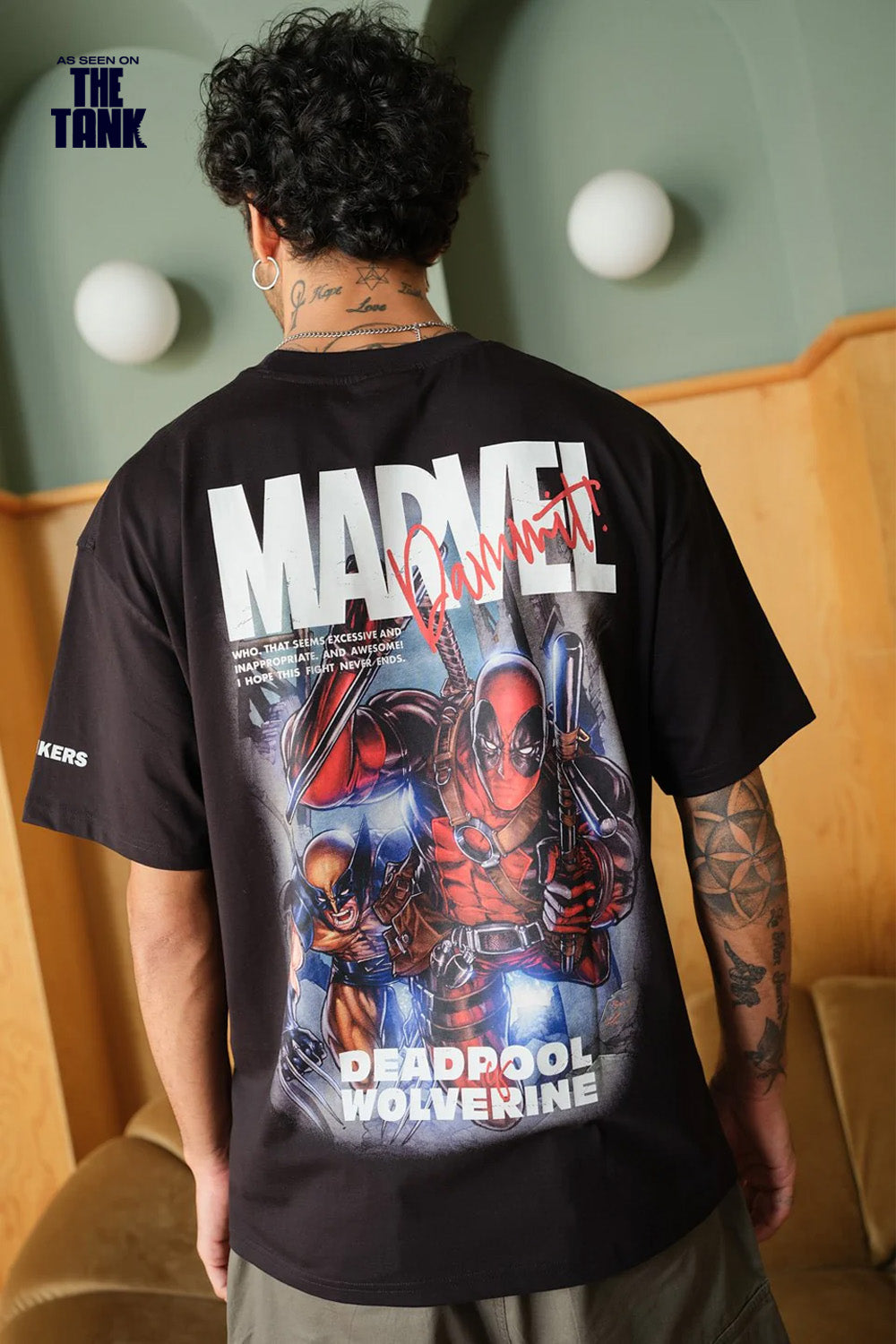 Deadpool Oversized T-shirt