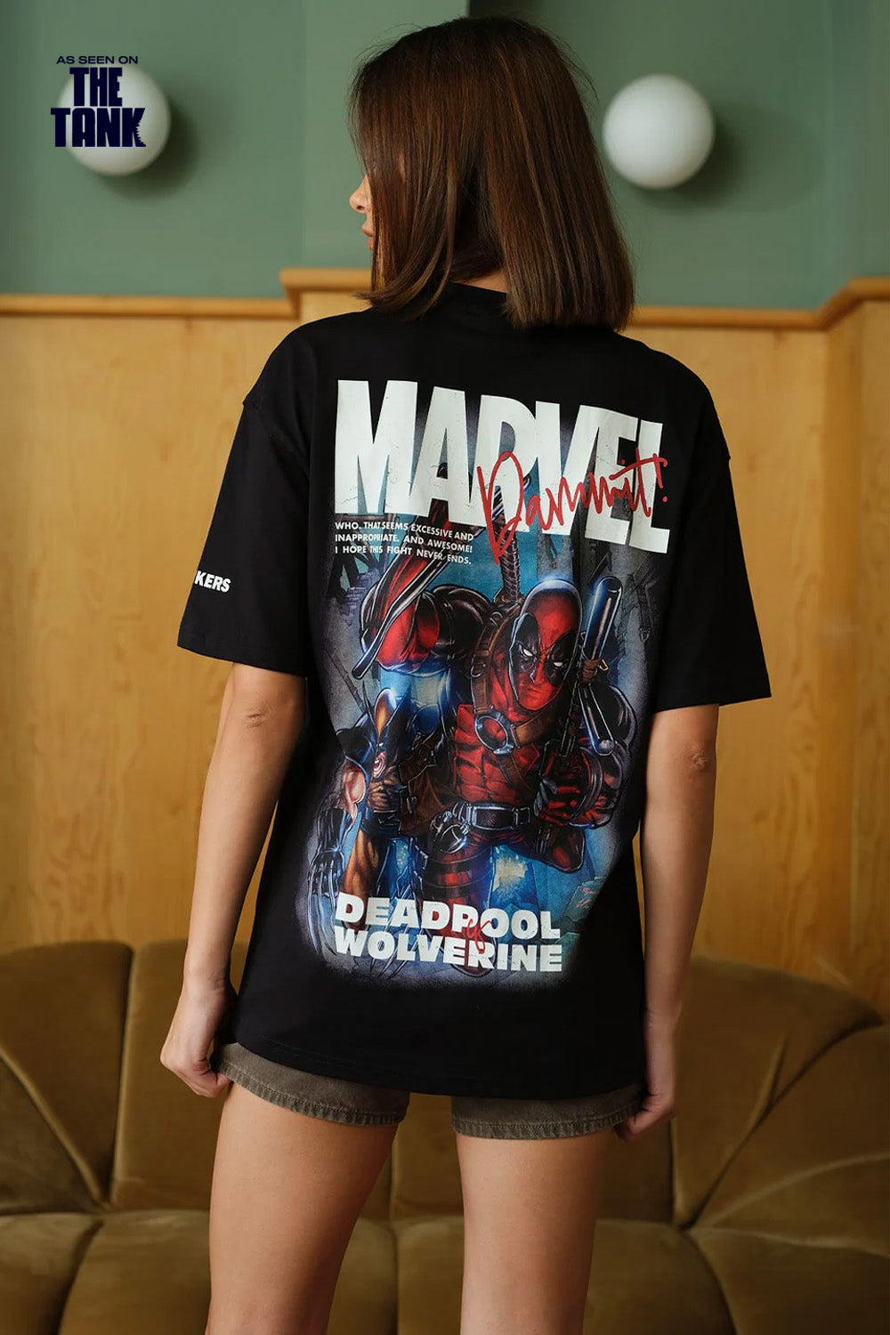 Deadpool Oversized T-shirt