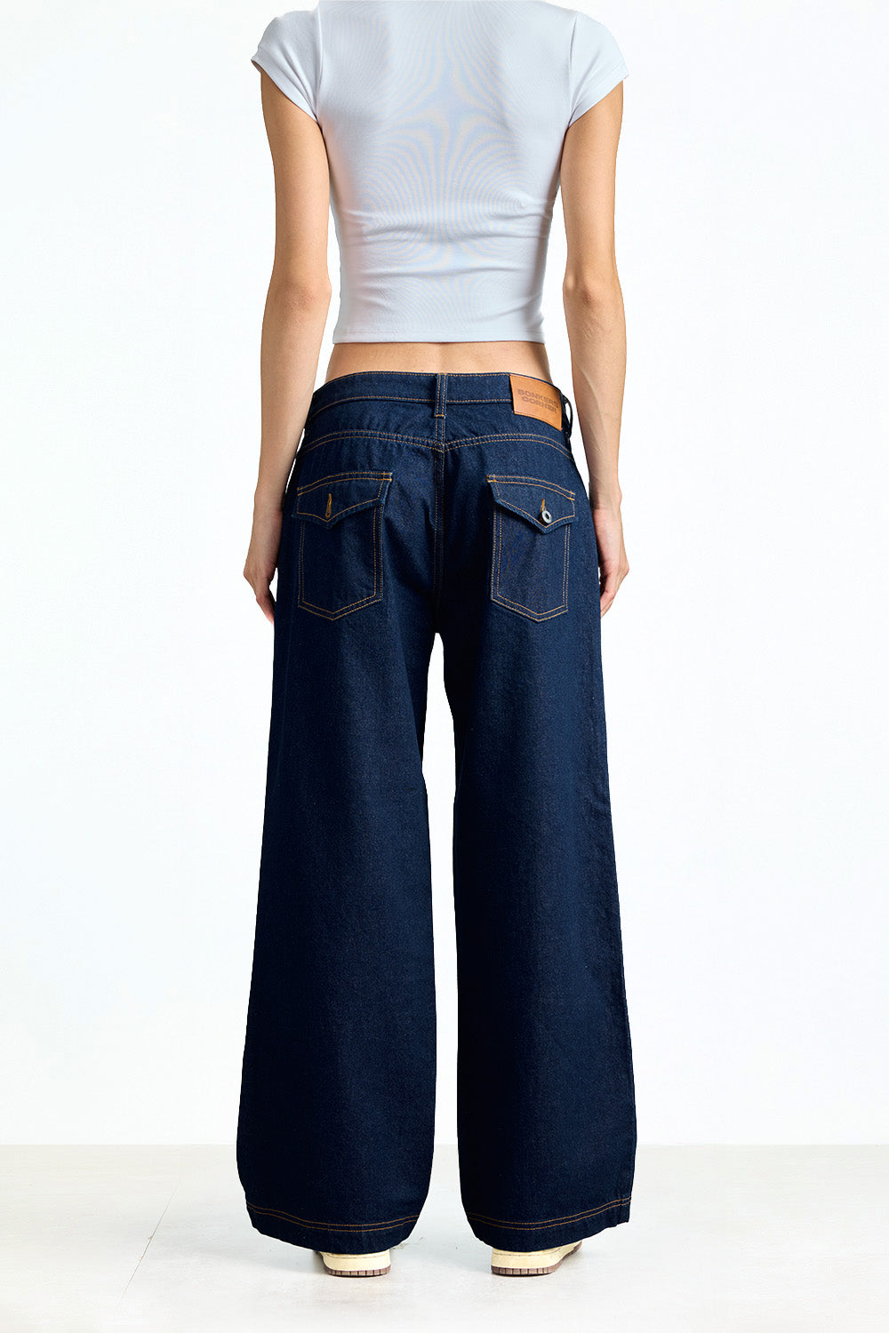 Deep Blue Relaxed Fit Jeans - BonkersCorner