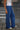 Deep Sapphire Wide-Leg Sweatpants - BonkersCorner