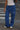 Deep Sapphire Wide-Leg Sweatpants - BonkersCorner