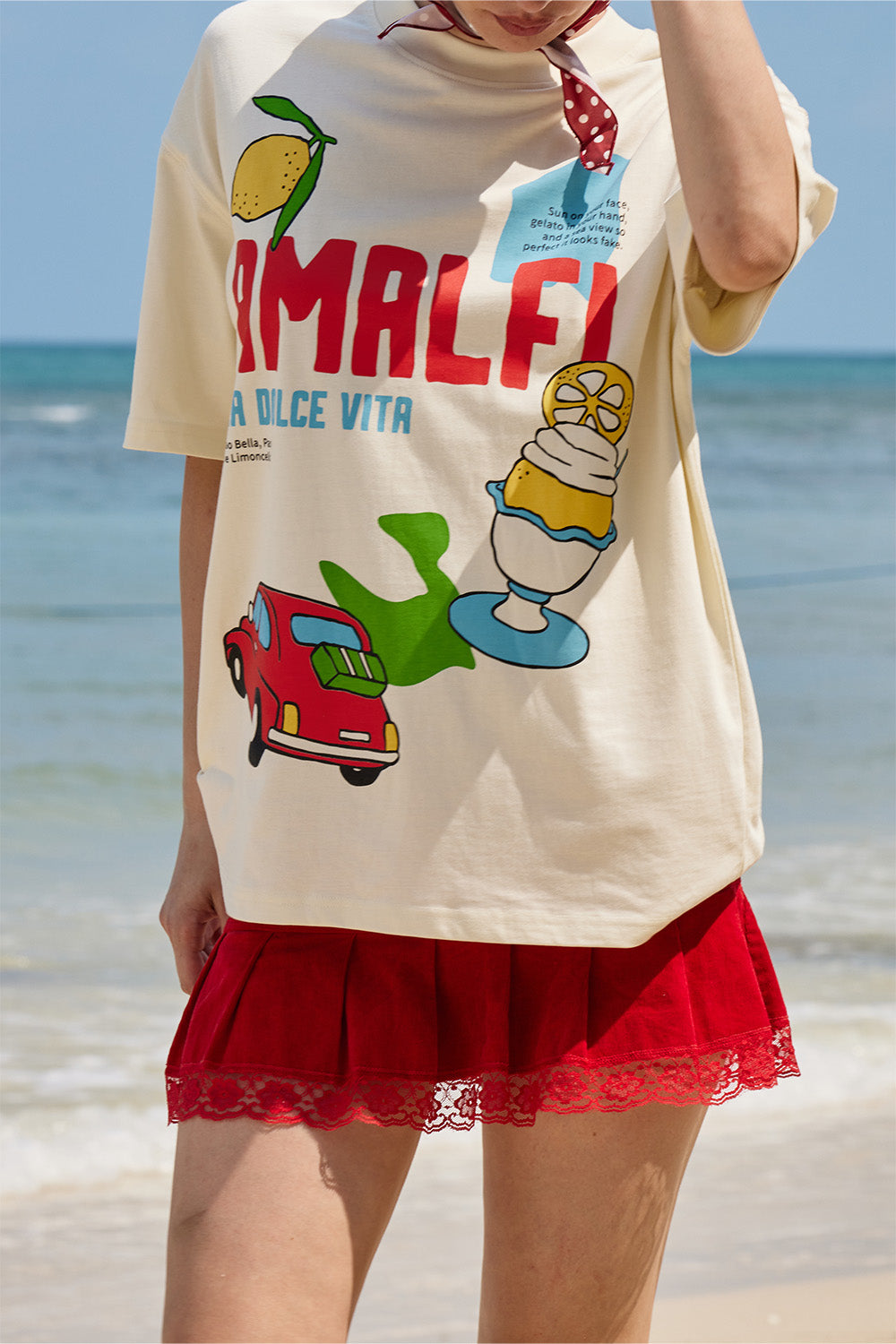 Dolce Vita Oversized T-shirt - BonkersCorner