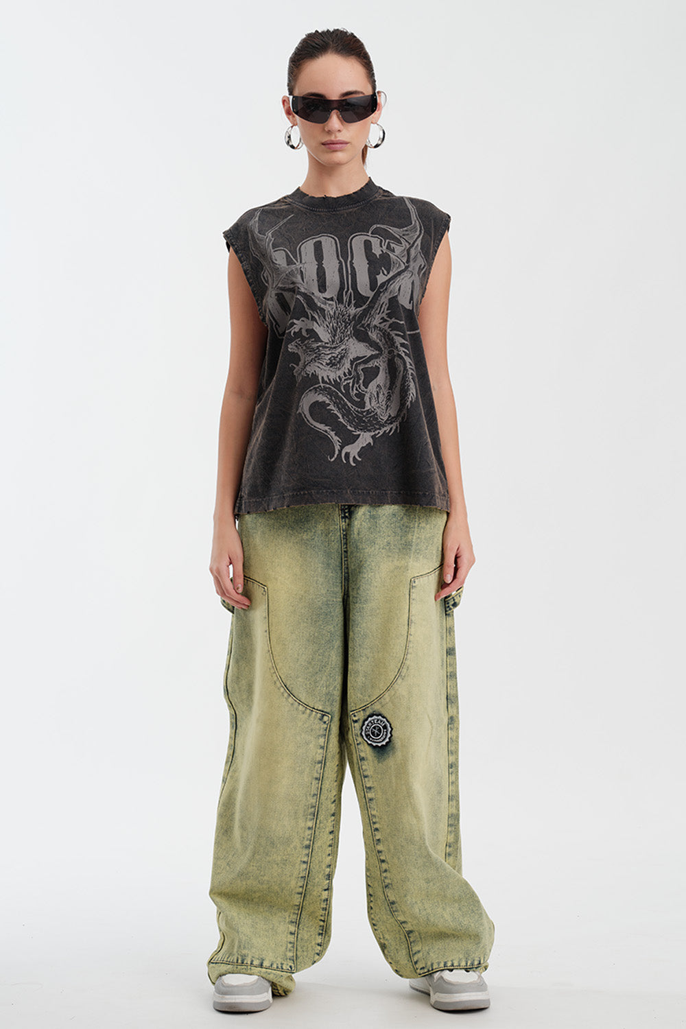 Dragon Howl Vest Tank - BonkersCorner