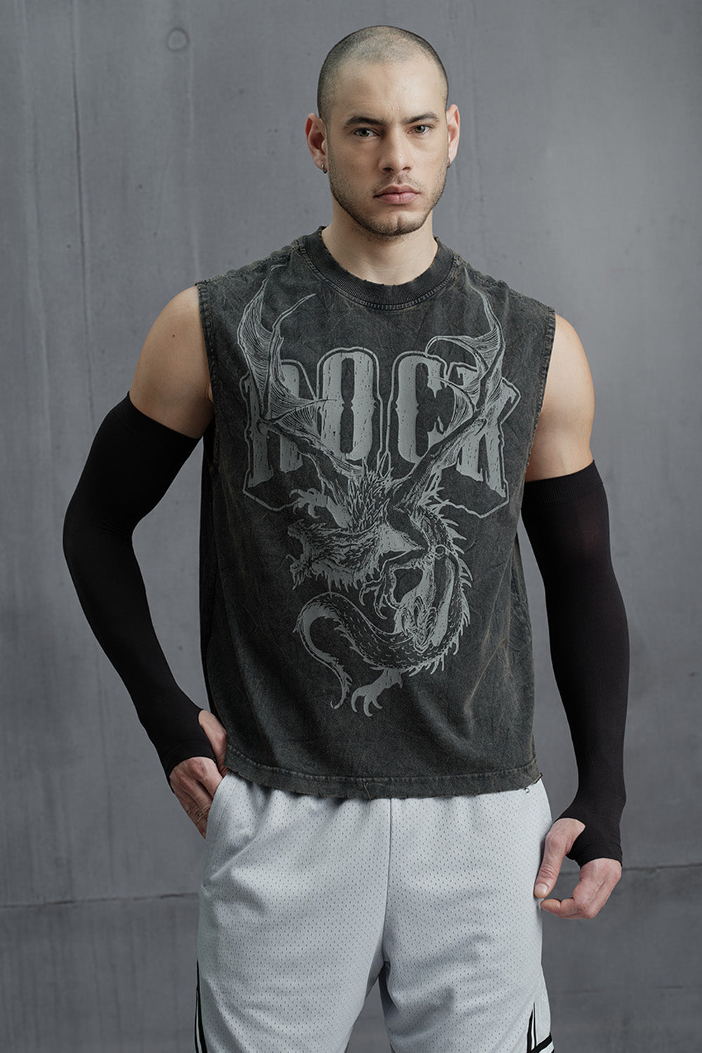 Dragon Howl Vest Tank - BonkersCorner