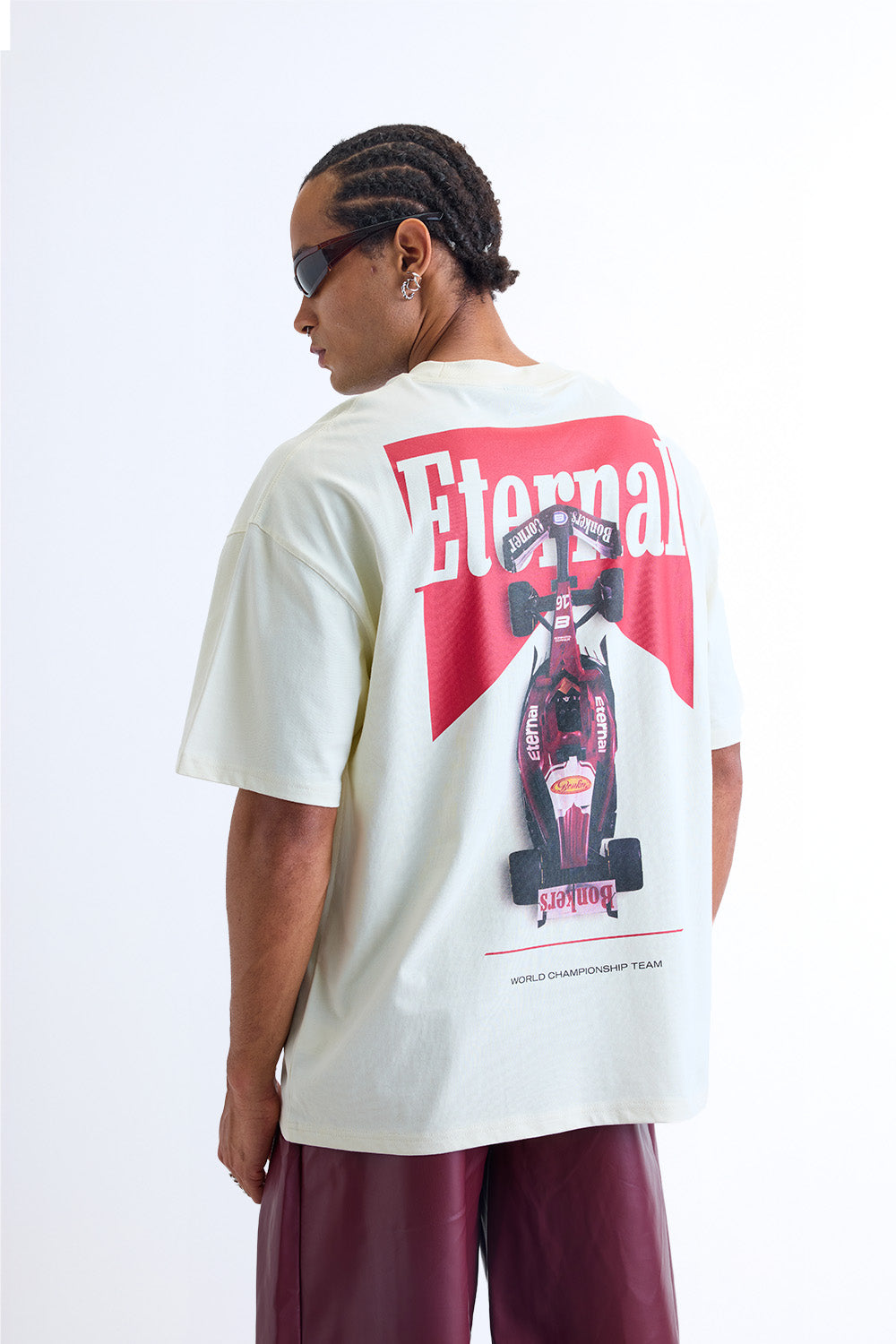 Eternal Lap Oversized T-shirt - BonkersCorner