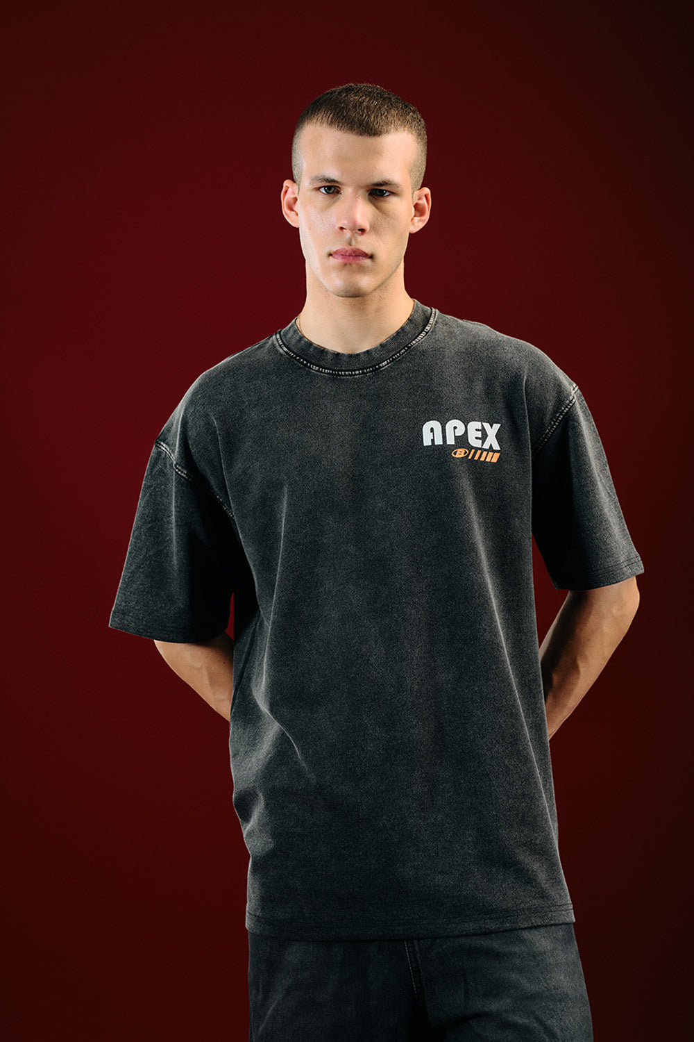 Faded Apex Beyond Limits Oversized T-shirt - BonkersCorner