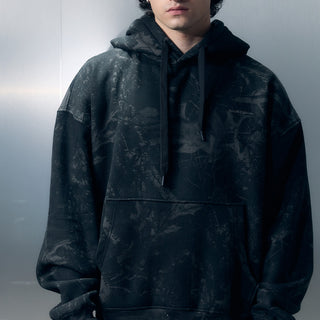 Faded Black Hoodie - BonkersCorner