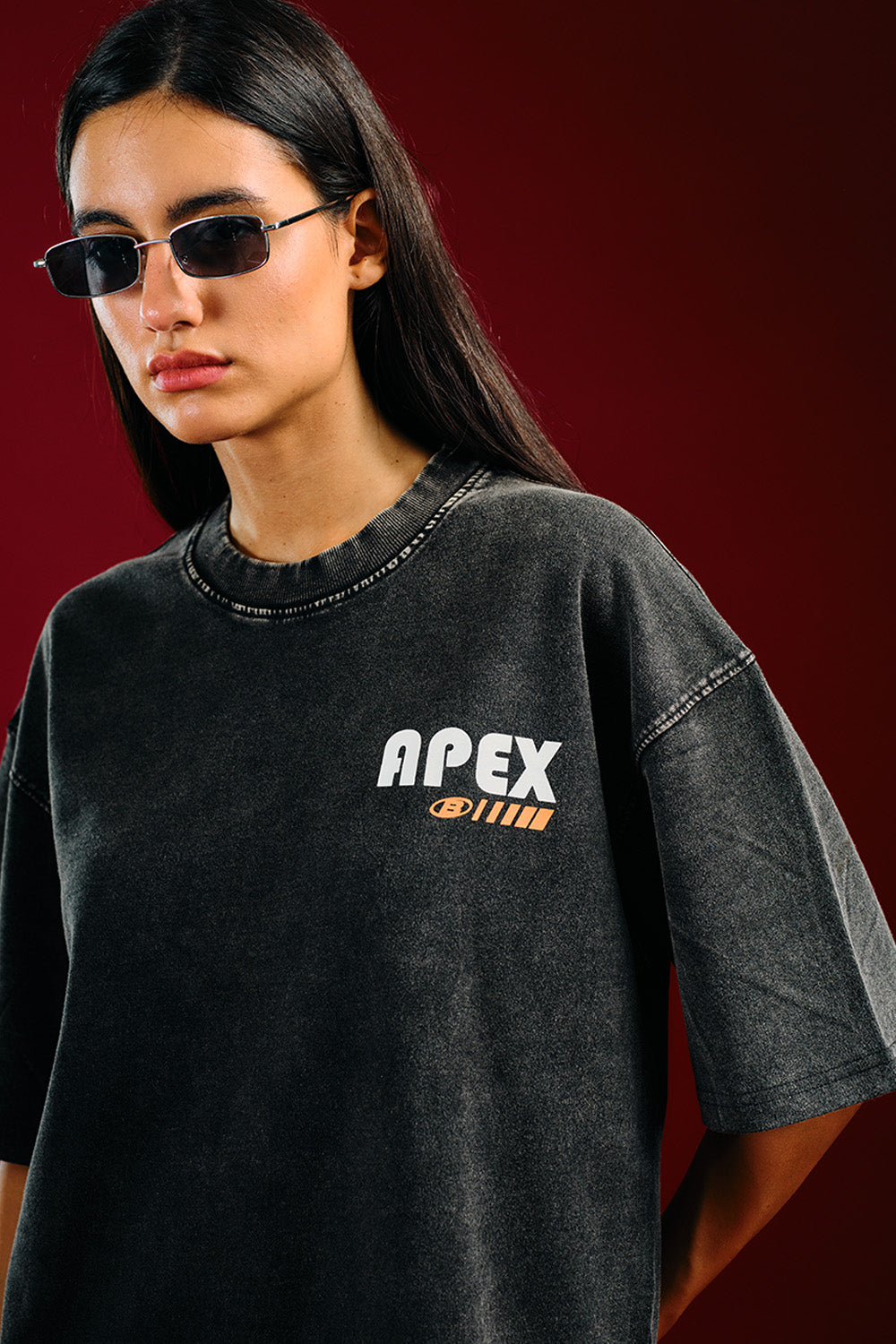 Faded Apex Beyond Limits Oversized T-shirt - BonkersCorner