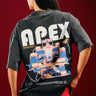 Faded Apex Beyond Limits Oversized T-shirt - BonkersCorner