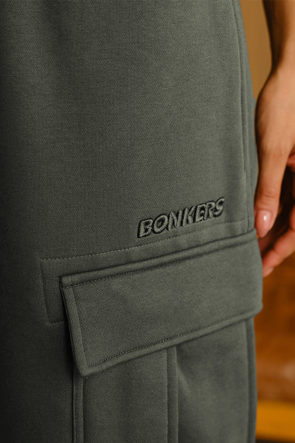 Fadeout Olive 4 pockets Pant - BonkersCorner