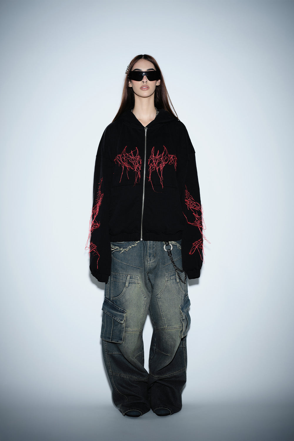 Fangline Zipper Jacket - BonkersCorner