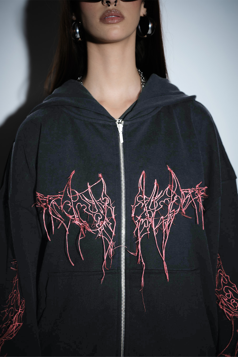 Fangline Zipper Jacket