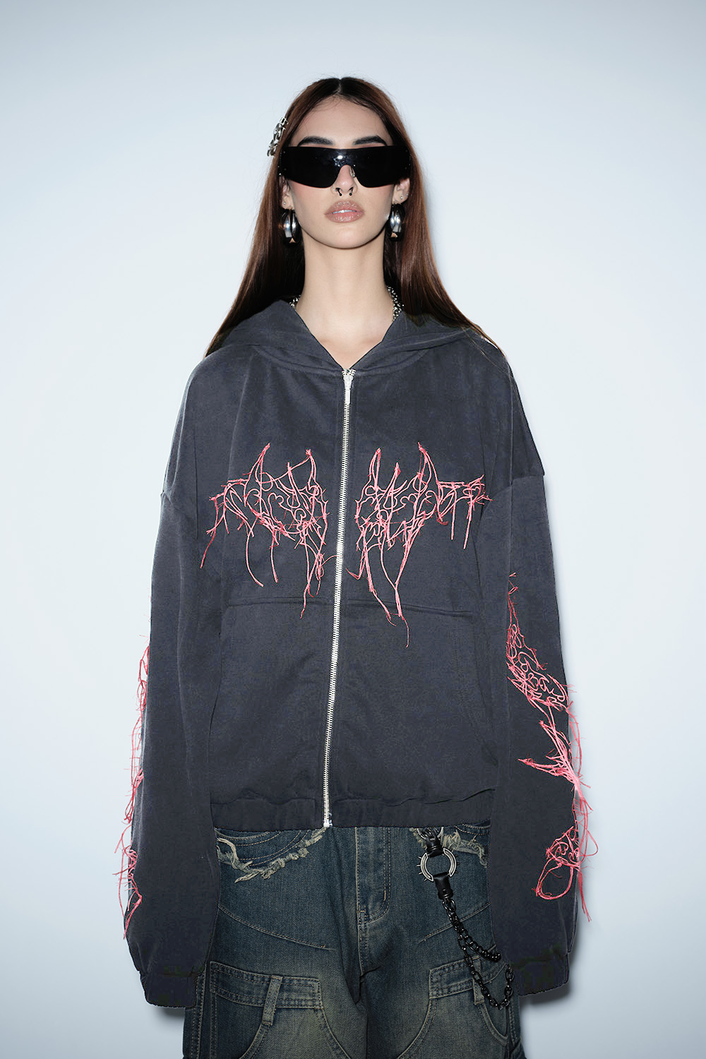 Fangline Zipper Jacket