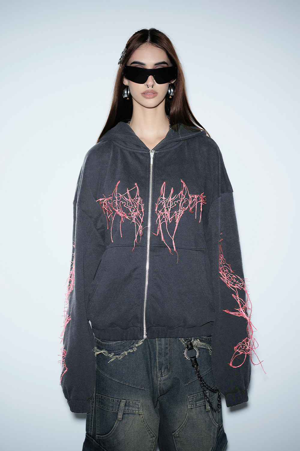 Fangline Zipper Jacket