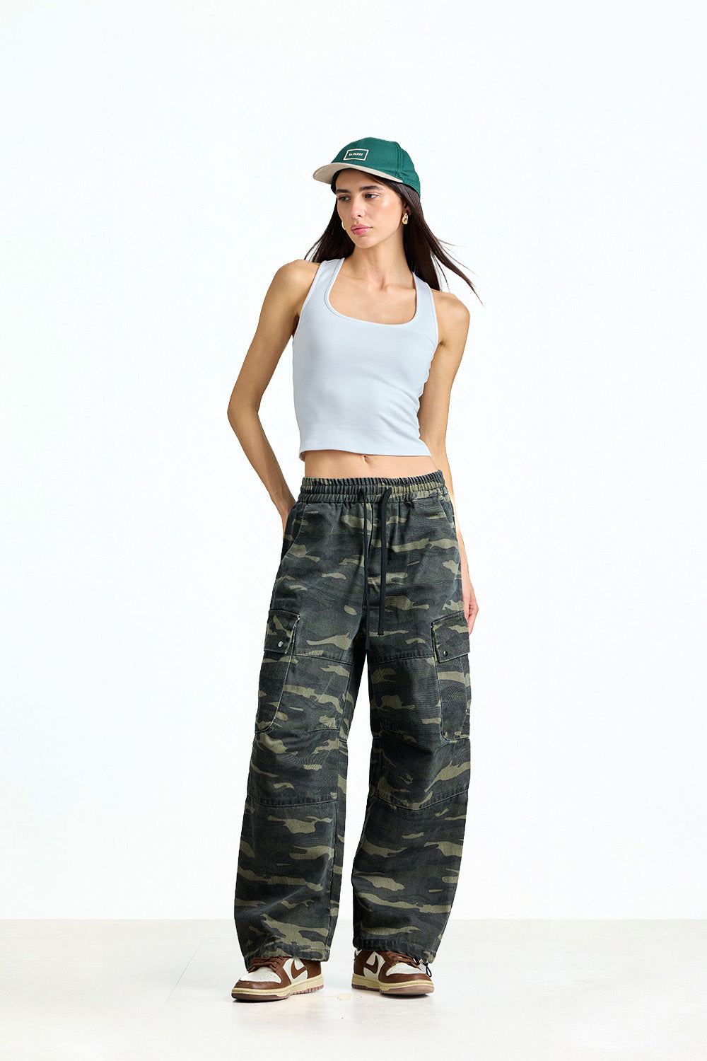 Field Camo Cargo Pants - BonkersCorner