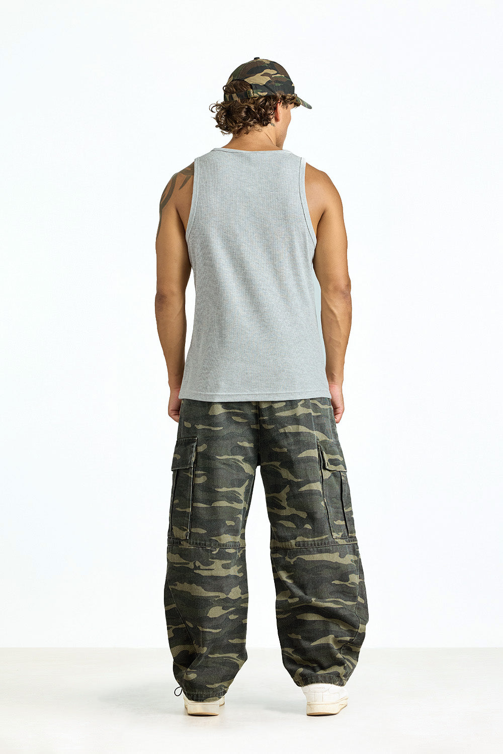 Field Camo Cargo Pants - BonkersCorner