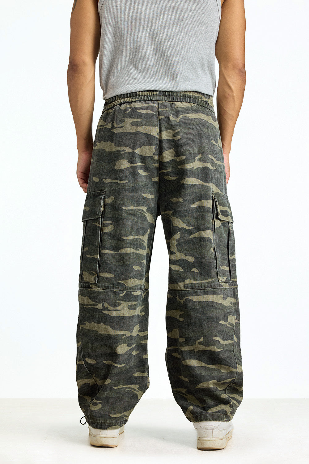 Field Camo Cargo Pants - BonkersCorner