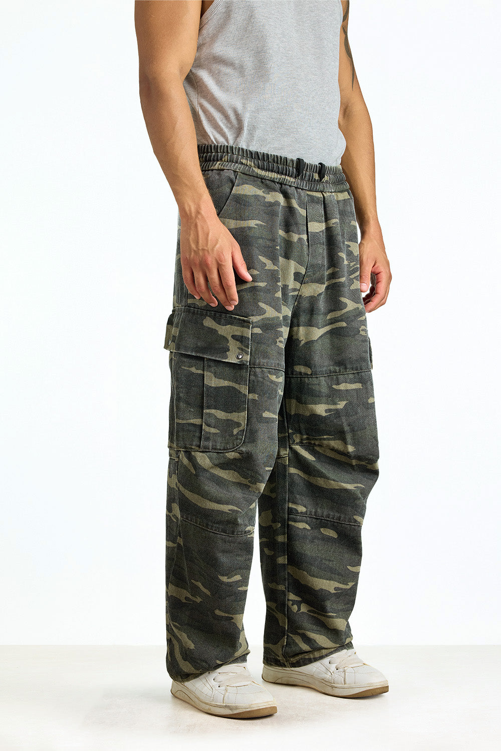 Field Camo Cargo Pants