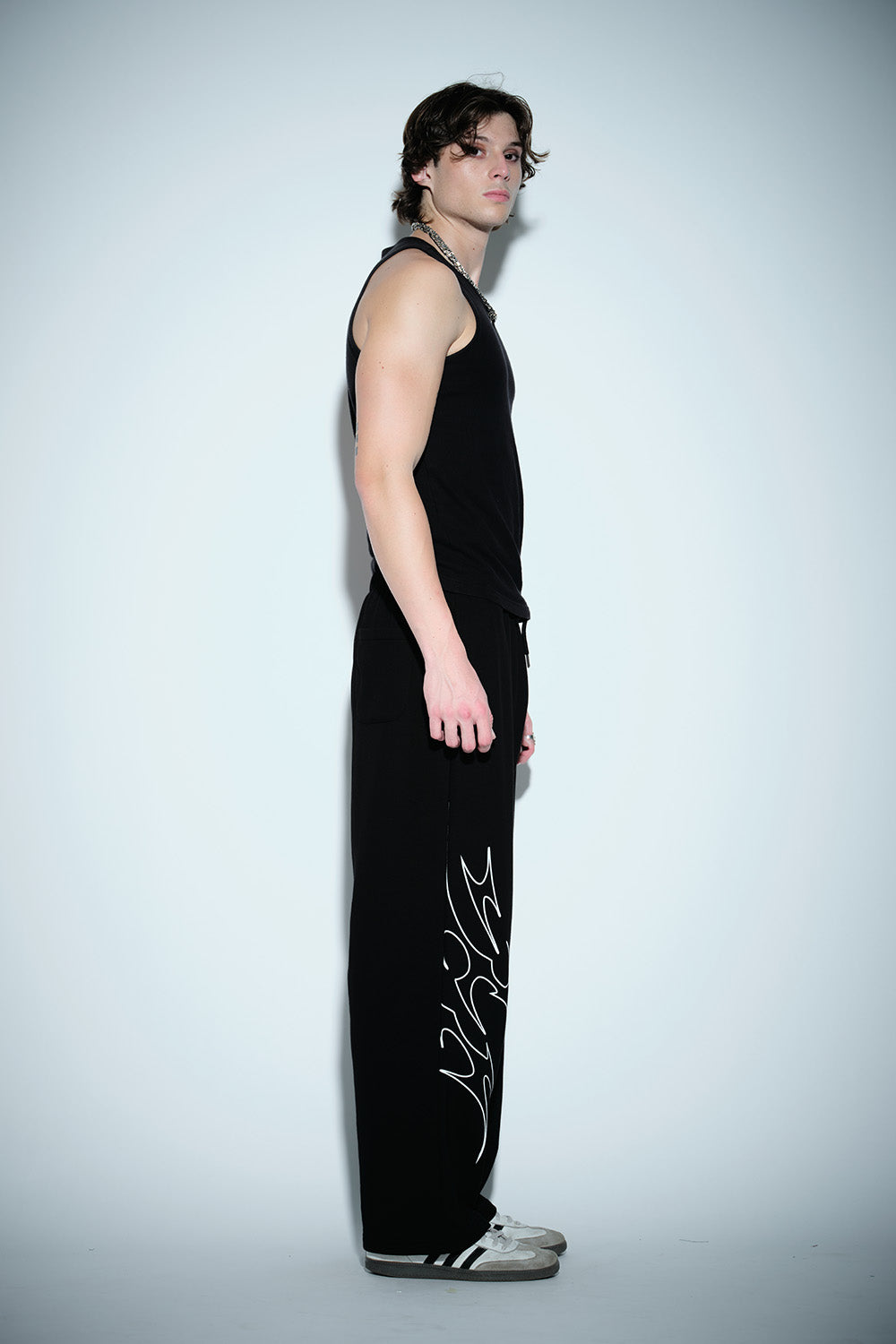 Flameheart Wide Leg Pants - BonkersCorner