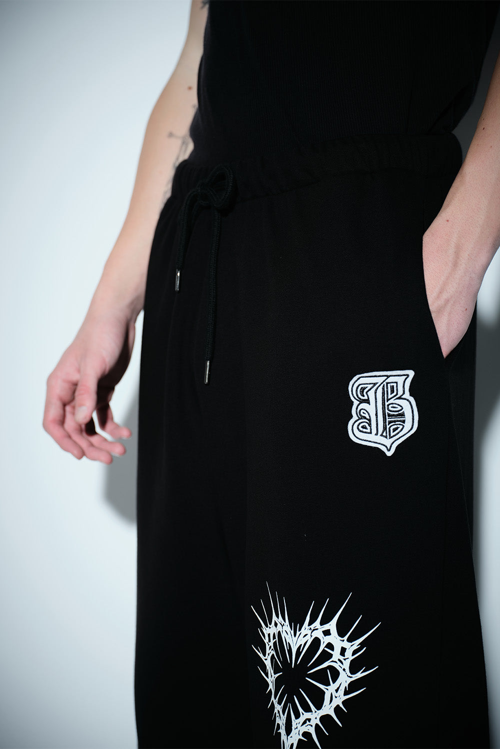 Flameheart Wide Leg Pants - BonkersCorner