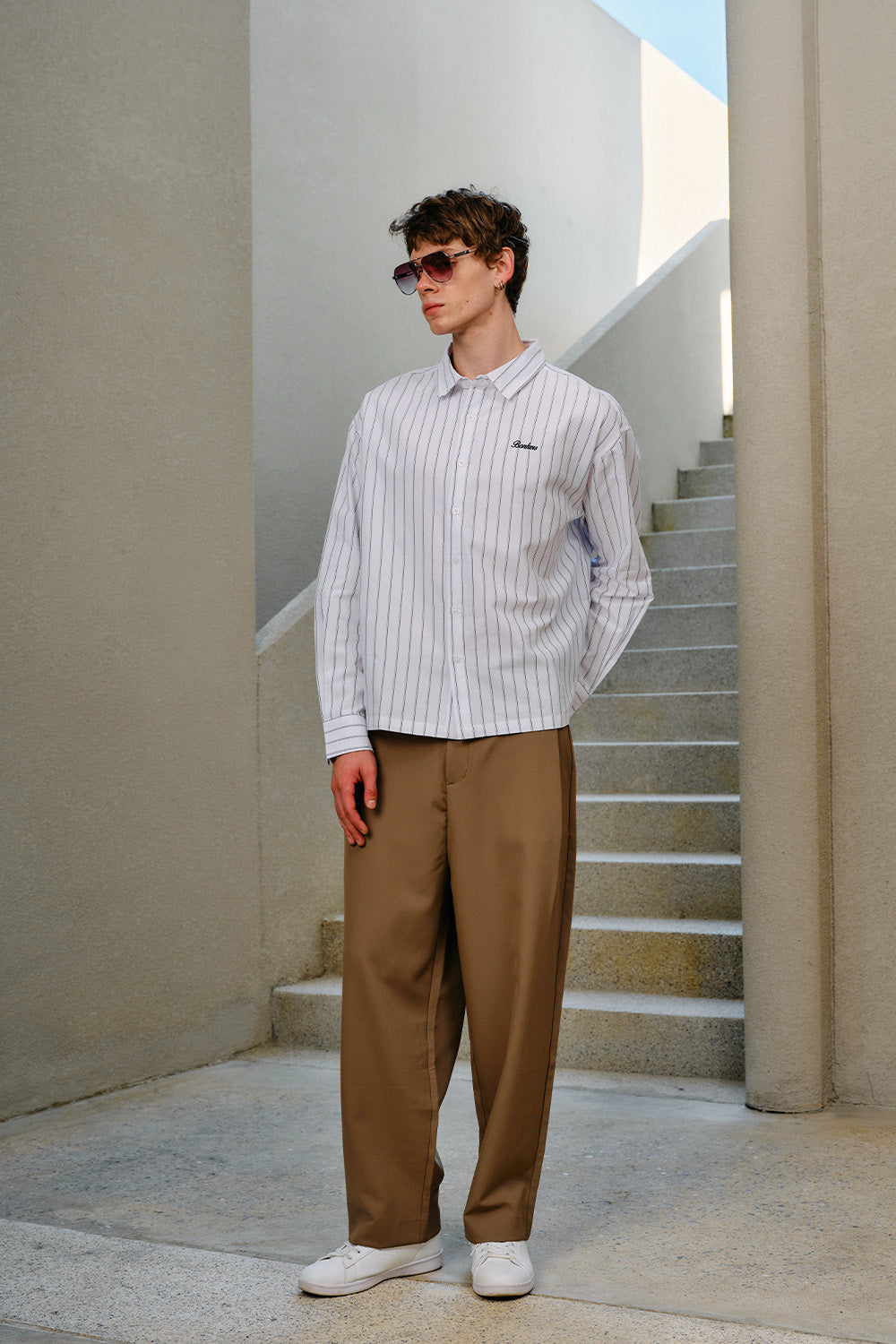 Frost Pinstrip Full Sleeve Shirt