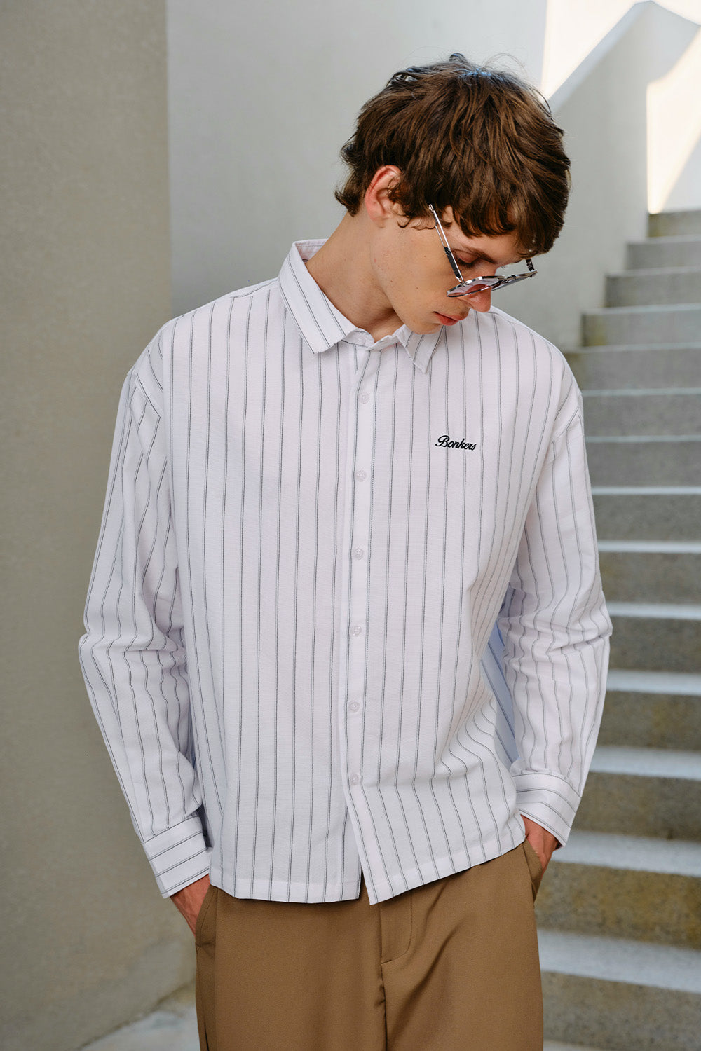 Frost Pinstrip Full Sleeve Shirt