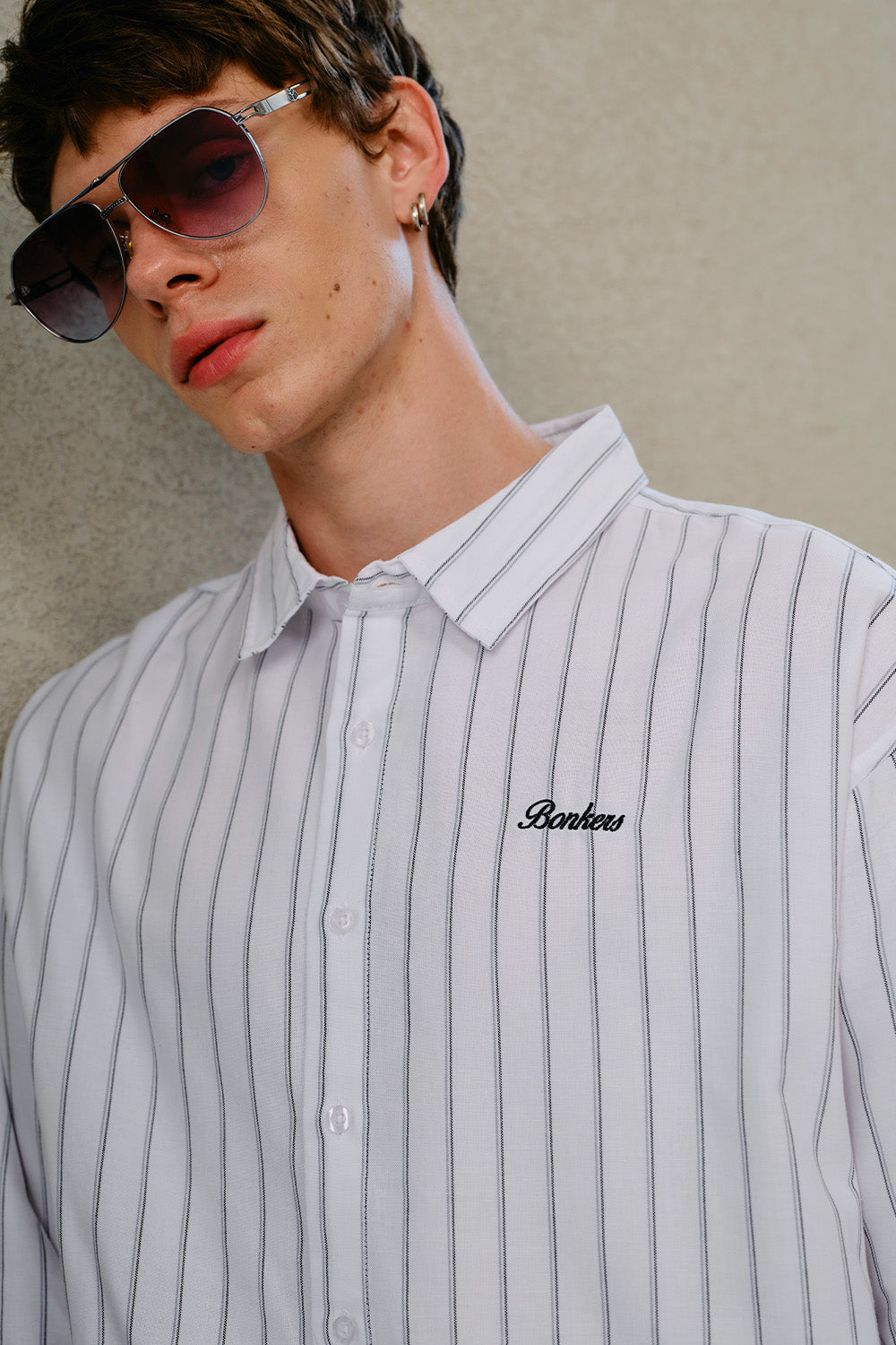 Frost Pinstrip Full Sleeve Shirt
