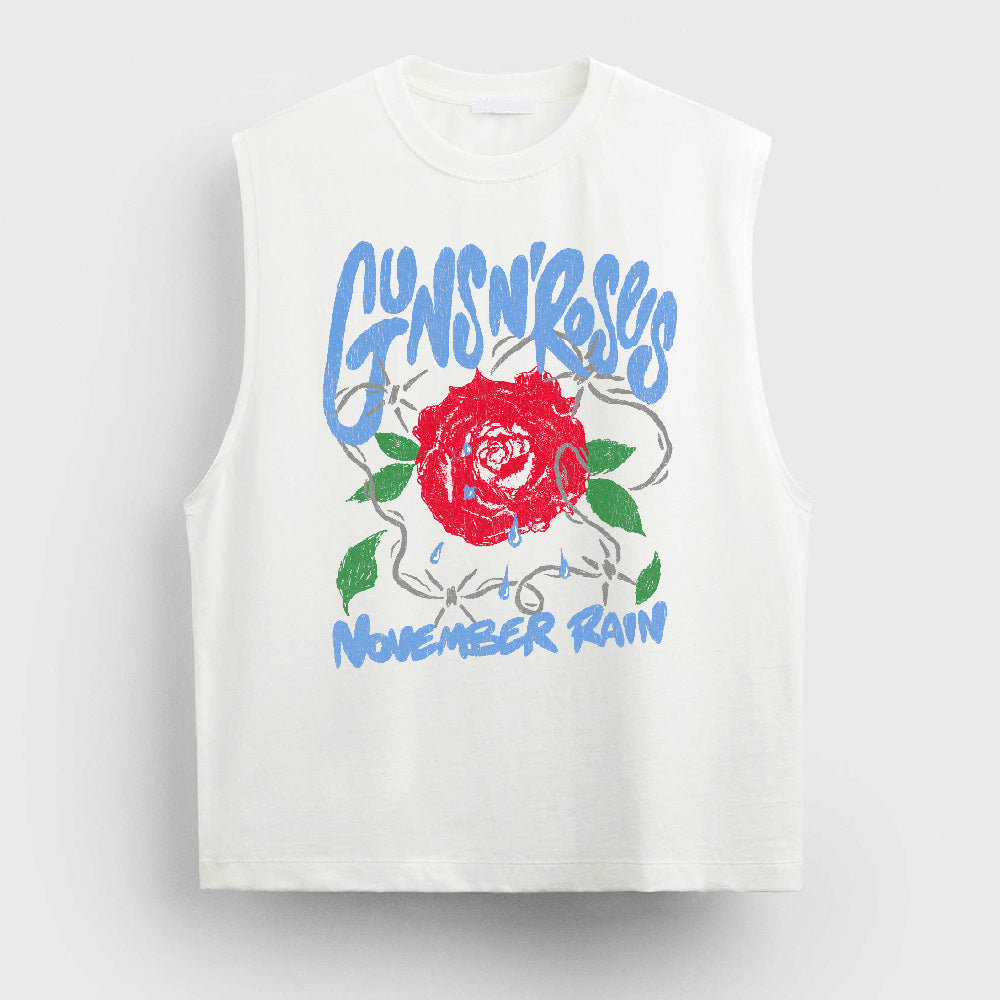 Off White Guns N Roses Tank - BonkersCorner