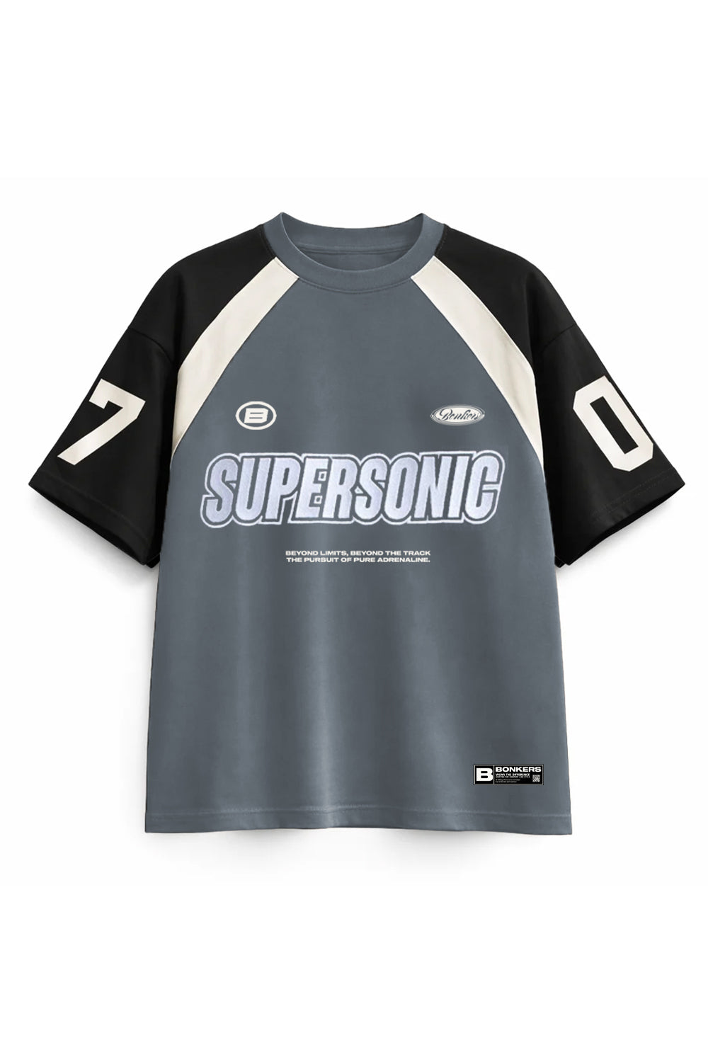 Supersonic 07 Oversized T-shirt - BonkersCorner