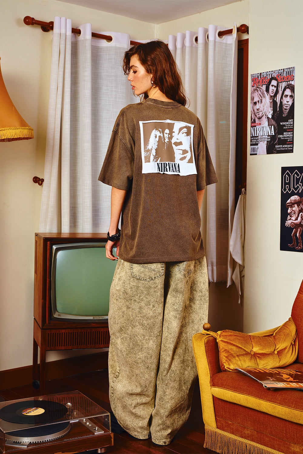 Garage Tape Oversized T-shirt - BonkersCorner