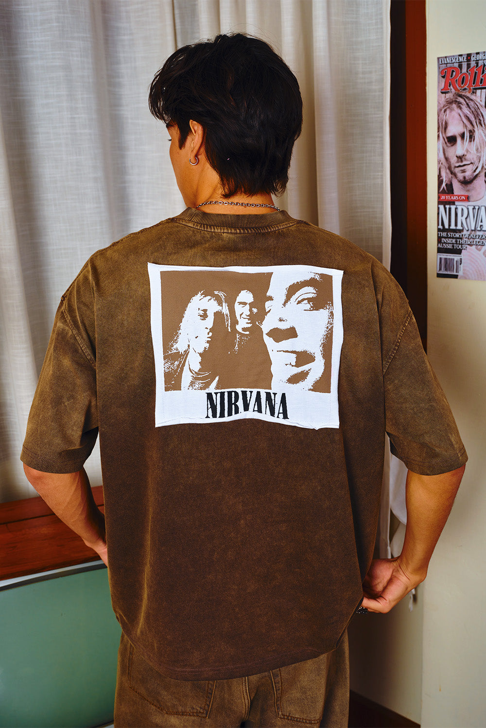 Garage Tape Oversized T-shirt - BonkersCorner