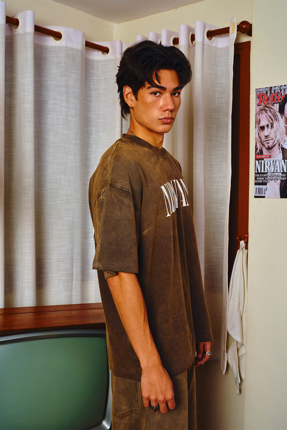 Garage Tape Oversized T-shirt - BonkersCorner