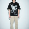 Gothic Spikes Oversized T-shirt - BonkersCorner