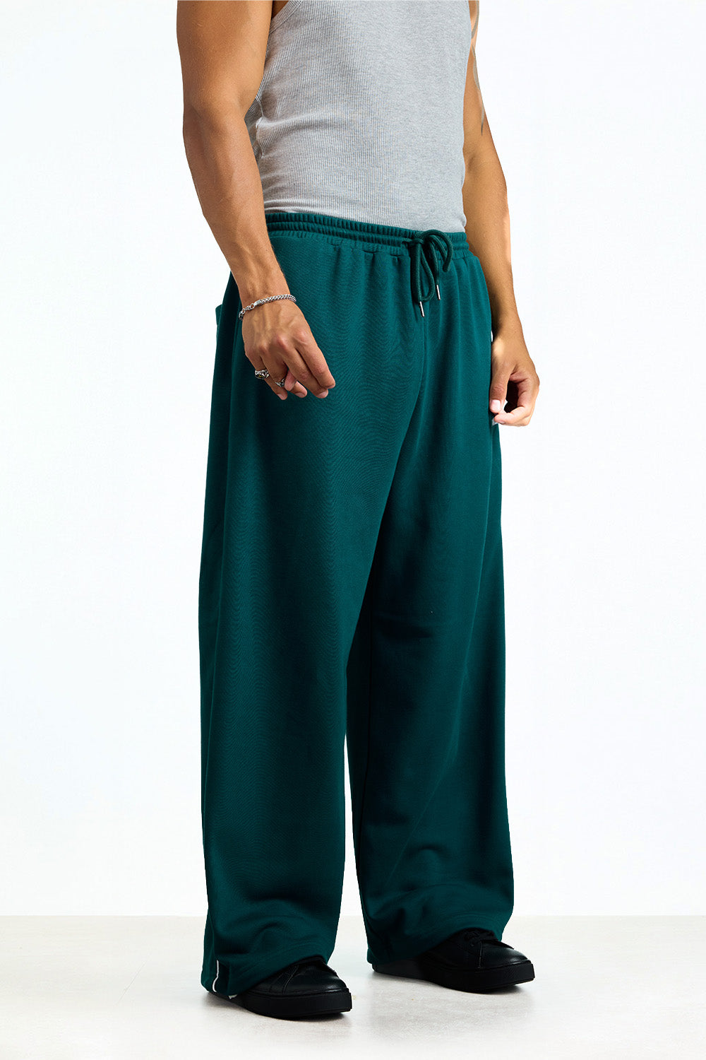 Green Coast Track Pants - BonkersCorner
