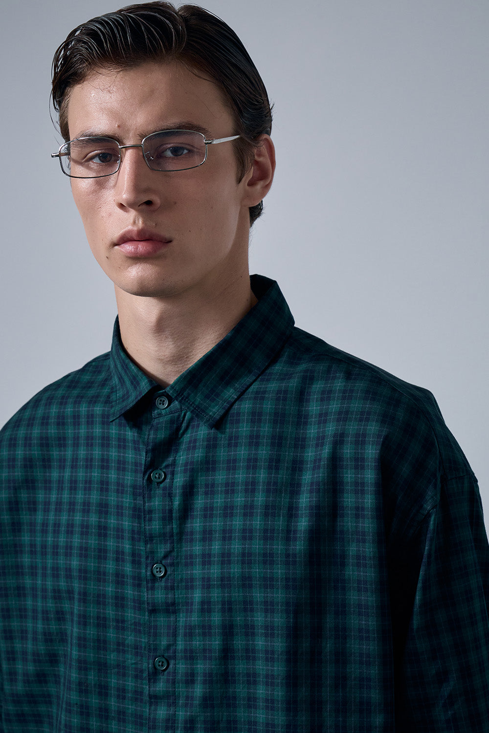 Green Plaid Full Sleeve Shirt - BonkersCorner