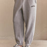 Grey Melange Cuffed Joggers - BonkersCorner