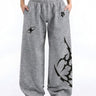 Grey Reaper Wide Leg Pants - BonkersCorner