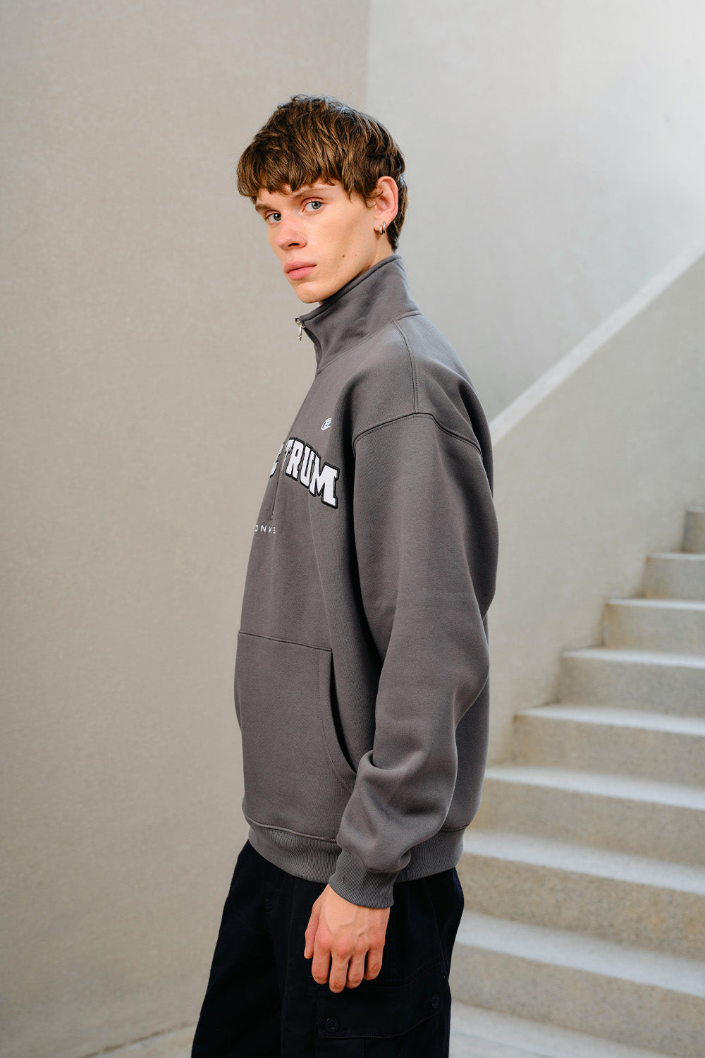 Grey Spectrum Pullover - BonkersCorner