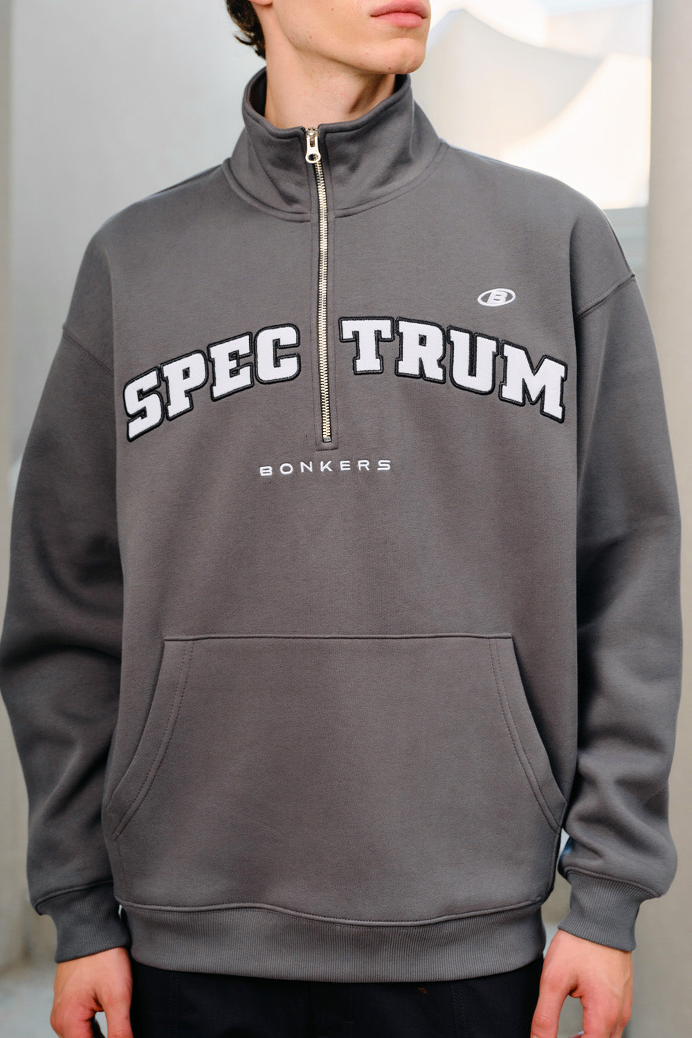 Grey Spectrum Pullover - BonkersCorner