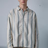 Grey Striped Full Sleeve Shirt - BonkersCorner