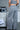 Grey Pinstriped Loose Fit Trousers - BonkersCorner