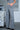 Grey Pinstriped Loose Fit Trousers - BonkersCorner