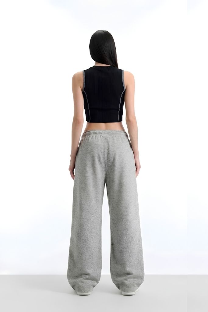 Grey Reaper Wide Leg Pants - BonkersCorner
