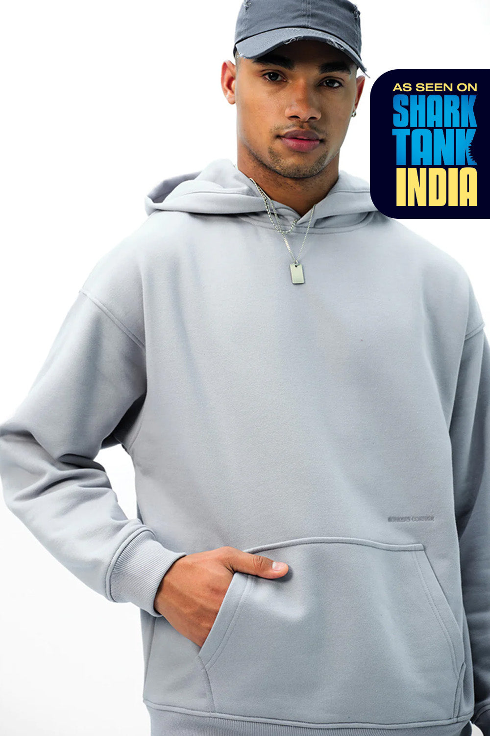 Grey Wear A Hug Oversized Hoodie - BonkersCorner