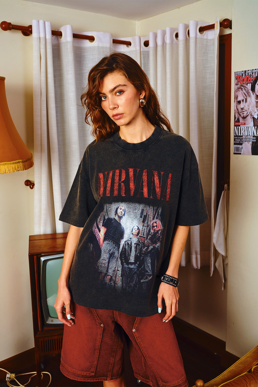 Grungecore Oversized T-shirt - BonkersCorner