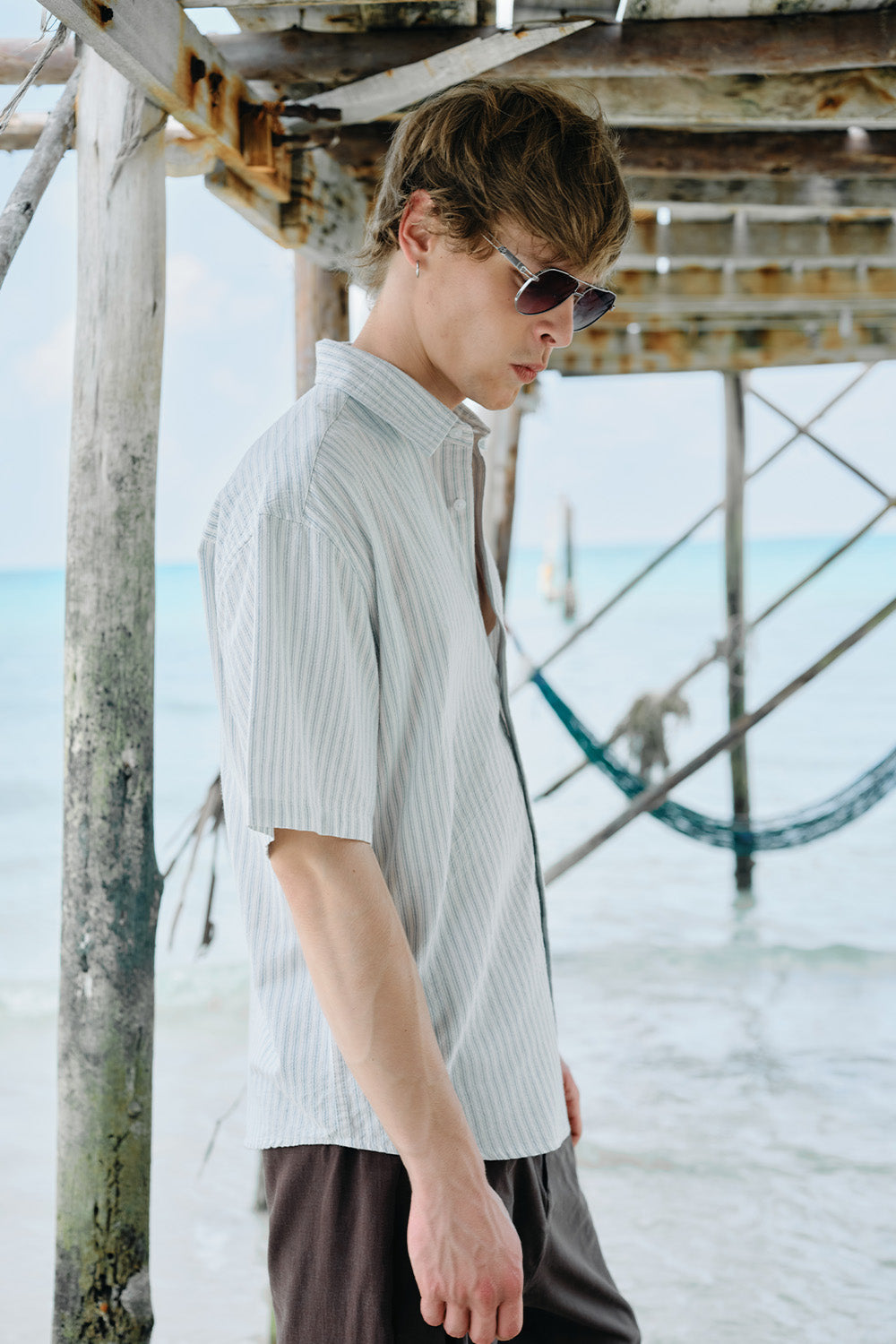 Haze Stripe Shirt - BonkersCorner