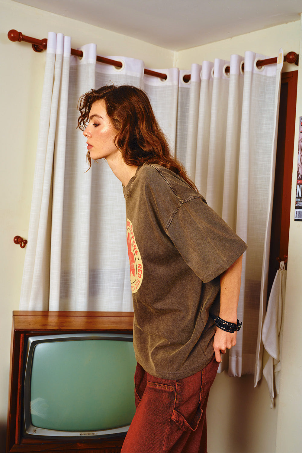 Heatcheck Oversized T-shirt - BonkersCorner