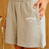 Heather Grey Lounge Shorts - BonkersCorner
